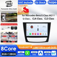 Hizpo Carplay 4G AI Systeme Android Auto Radio Für Benz W211 W463 W219 W209 2004-2011 multimedia Video Player GPS 2din Autoradio