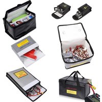 Fireproof Waterproof Lipo Battery Explosion Proof Safety Bag Fire Resistant for Lipo Battery FPV Racing Drone RC Model