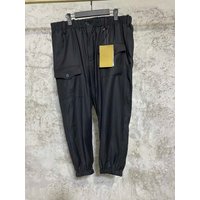 TOP-YAMAMOTO Japanese Men's original Design sense dress, large pocket deconstruction, loose pants, straight-leg pants