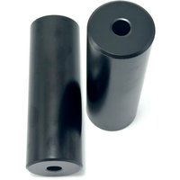 10mm BMX Foot Pegs Heavy Duty Steel Anti-Slip Bicycle Footpegs Compatible with Most BMX Bikes for Stunt & Freestyle Riding