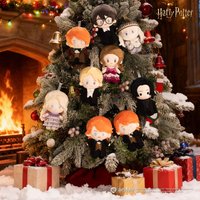New GONG Harry Potter Ball Room Series Blind Box Mystery Box Action Figure Cute Doll Guess Bag Pendant Keychain Surprise Gifts