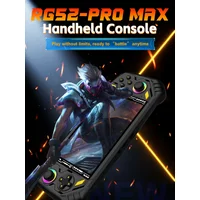 AISLPC RG52 Pro Max Retro Handheld Game Console 5.5'' Screen 8G+128G EMMC Game PSP PS2 WiFi Bluetooth TV-out Android13 VS RG556