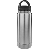 Edelstahl Trinkbecher Flasche Umleitung sicher verstauen und kleine Wertsachen Geld Schlüssel Schmuck Silber 12 Unzen verstecken