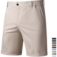 100% Cotton Men Shorts Summer Solid Color High Quality Shorts Social Beach Homme Shorts Casual Fashion Business Short Pant Men