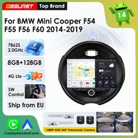 9"7862 AI Voice Carplay Android Auto Radio für BMW Mini Cooper F54 F55 F56 F60 2014 - 2019 GPS-Navigation Stereo 360 Kamera RDS Wifi Bluetooth Head Unit