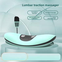 Smart Electric Lumbar Massager Inflatable Spine Straightener Heating Vibration Waist Relief Brace
