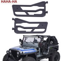 RC Car Aluminum Half Doors Tube Rail Door Simulate DIY Decoration for 1/10 Crawler Axial SCX10 III CJ-7 (AXI03008)