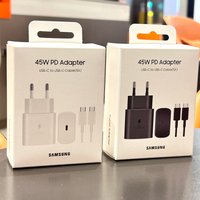 Samsung – chargeur PD 45W, charge Super rapide pour Galaxy S25 Ultra Plus FE S24 S23 S22 A56 A55 A36 A17, adaptateur ue, câble de Type C 5A