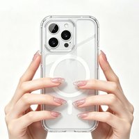 Magnetic For Magsafe Shockproof Case For iPhone 17 Air 17E 16 16E 15 14 Plus 13 12 Pro Max Hybrid Hard Camera Cover Soft Shell