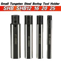 1pcs SHB SHB12 16 20 25 -3 4 5 6 7 8 10 12 16 20mm Small Tungsten Steel Boring Tool Holder Small Diameter Holder Cutting Bracket