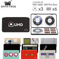 DATA FROG PSP 1000 2000 3000 PS Vita Game Card Storage Case SD Memory Stick Pro Duo M2 Holder Retro Protective Organizer