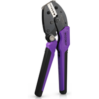 WOZOBUY Electrician Multifunctional Plier 0.25-10mm²/23-8AWG Crimping Pliers Hand Tools with 400-2000pcs Wire Terminal Hand Tool