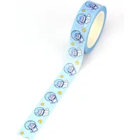 NEW 1X 10M Decor Kawaii Astronaut Cats Moon Stars Washi Tape for Scrapbooking Journaling Adhesive Masking Tape Cute Stationery