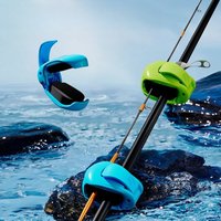 2/6PCS Quick-Attach Fishing Rod Clip Fixed Clip Fishing Functional Fishing Rod Holder Portable Detachable Beach Fishing Rod Clip