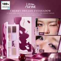Little ONDINE Cherry Dreams Eyeshadow,Long-Lasting Wear,Natural Everyday Look,Silky Smooth Application,Crease-Proof Formula