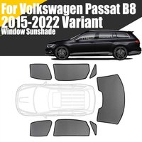 Custom Magnetic Car Window Sunshade For Volkswagen Passat B8 Variant 2015-2022 VW Wagon Curtain Mesh Front Windshield Curtain