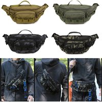 Waist Bag Fishing Storage Bag Oxford Cloth Tactical Backpack Lightweight Anti-theft Waist Pack Phone Pouch Hunting Camping Bag