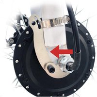 AA91 M16 Electric Bike Torque Arm Accessory for Front Rear E-Bike 3000W 5000W 8000W Motor Ebike Torque Washers