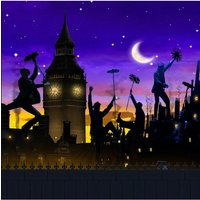 Mary Poppins Dance Theatre Rooftop Alba Arabian Palace Night backdrop party photo background photography backdrop