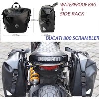 Motorcycle Ducati 800 Scrambler Frame Side Bag luggage Rack Travel Storage Waterproof Bag Suitable For Ducati Scrambler 800