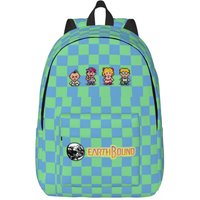Mint Flavor Mother Backpack Earthbound Women Men Polyester Hiking Backpacks Large Modern Christmas Gift School Bags Rucksack