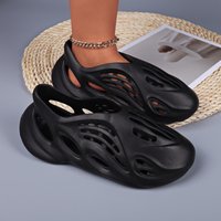 Women Clogs Summer Female Sandals Thick Bottom Home Slides Soft EVA Platform Garden Shoes Beach Sandals Home Slippers