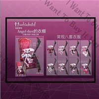 Anime Hazbin Hotel Angel Dust Addiction Cosplay Cartoon Acrylic Insert The Card To Change Signboard Standing Sign Fans Gift