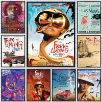 Fear And Loathing In Las Vegas Poster HD Print Personalized Canvas Wall Mural Art Photos for Living Room Home Decor Durable