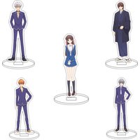 16CM Anime Fruits Basket Honda Toru Souma Yuki Soma Kyo Sōma Shigure Uotani Arisa Cos Acrylic Figure Stand Ornaments Gifts