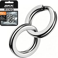 BKK Fishing Split Rings High Strength Stainless Steel Double Loop Saltwater Freshwater