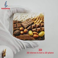 1Pc Swiss Creative 3D Embossed Refrigerator Magnet World Travel Souvenir Collection Suitable for Home and Office Decoration, Personalized Exclusive Travel Souvenir Magnetic Refrigerator Magnet Home