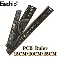 3 Types PCB Reference Ruler 15cm 20cm 25cm Multi-functional Measuring Tool Capacitor Chip IC SMD Diode Transistor