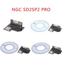 For Gamecube NGC SD2SP2 PRO Adapter SD Load SDL Micro SD Card TF Card Reader Supports TFCard 512GB Sd2sp2 Adapter