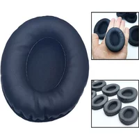 Oval Ear Pads For Headphones Covers Sponge Leather Foam Cushion 60*70 60*80 65*85 70*90 75*95 80*100 85*105 90*105 90*110