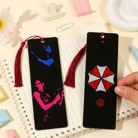 Resident Evil Acrylic Bookmark Ada Wong Leon S. Kennedy Biohazard Book Accessories Movie Fans Collection Peripherals
