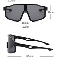 AliExpress MOYOKA Cycling Sunglasses UV400 Shades Men Women Anti-Ultraviolet Outdoor Sports Hiking Climbing MTB Large Frame Oversized Goggles