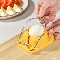 Boiled Egg Slicer Manual Food Cutter Gadget Manual Strawberry Slicer for Kitchen Salad Banana Mushroom Vegetable Egg Tomato