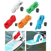 Elastic Bungee Cord Kayak Stretch String Rope Paddle Boarding Storage with Adjustable Nonslip Buckle Surfboard Fixed Rope