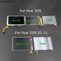 LCD Display Screen with Touch Digitizer for New 3DS, 3DS XL, and 3DS LL – Upper and Lower Replacement Glass