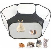 Portable Pet Cat Dog Cage Tent Playpen Folding Fence For Hamster Hedgehog Small Animals Breathable Puppy Cat Rabbit Guinea Pig