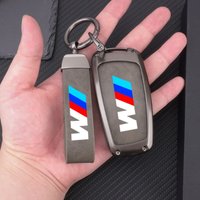 Zinc Alloy Leather Car Key Case Cover Shell For BMW 1 3 5 7 Series X1 X3 X4 X5 F10 F15 F16 F20 F30 F18 F25 M3 M4 E34 Accessories