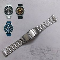 Solid 20mm Width Stainless Steel With Diashield Coating Watch Bracelet Fit SPB143/SPB147/SPB297/SLA065 62MAS Dive Watch Strap