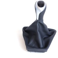 25117599516 5 Speed or 6 Leather Gear Shift Knob Change Lever Handball Manual Gearbox Handle For BMW 5 Series F10 F11 Touring