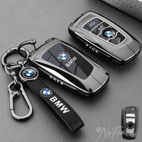 Car Remote Key Case Cover Car Smart Holder Shell Bag Fob For BMW F30 F20 F10 F18 F22 F01 X3 X4 F06 F02 M3 M5 Car stickers