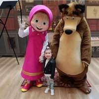 Christmas Martha Bear Brown Bear Costume Adult Walking Mascot Animal Cartoon Character Cosplay Party Props Accessories