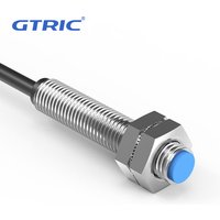 GTRIC Reed-Schalter, Hall-Effekt, magnetischer Näherungssensor LG08A3, M8-Zylinder-Serie, 5–200 V AC, DC, universell, 2 Drähte, NO NC