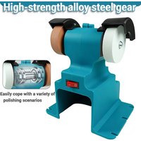 200W Cordless Electric Bench Grinder Double Grinder Polishing Grindig Stone Knife For Makita 18V Battery Pin