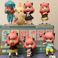 SPY×FAMILY Anya Forger Blind Box, Anime Figure Set, Cute Kawaii Collectible Toy, Desk Decor & Birthday Gift for Fans