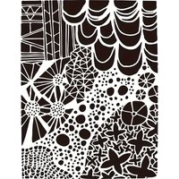 1pc of Elegant Floral Template Stencil 11.7x8.3inch Painting Template for Walls,Furniture, Tiles, Fabric, Doors, Glass, Fabric,