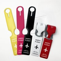 Travel Luggage Tags Cover Suitcase ID Baggage Tag Holder Letter Baggage Boarding Tags Portable Label Fashion Travel Accessories